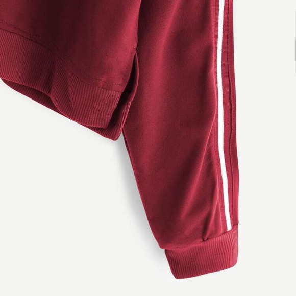 SHEIN Half Zip Crewneck Sweatshirt - Picture 3 of 12